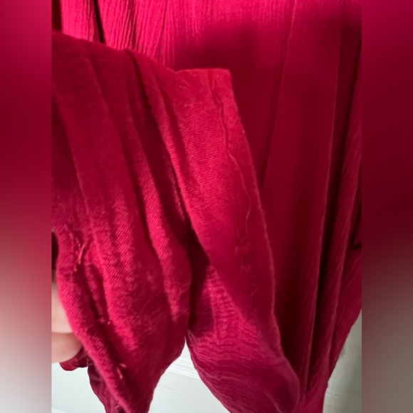 L*Space Cherry off the shoulder romper. Medium. - Picture 5 of 7